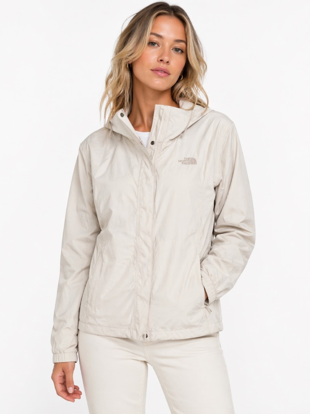 The North Face Size Medium Women's Cream‎ Jacket